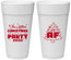 Personalized Christmas 24 oz Foam Cups - Lit Af | 280090