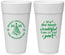 Personalized Christmas 24 oz Foam Cups - Wonderful Time For A Beer | 280099