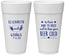 Personalized Wedding 24 oz Foam Cups - To Have And To Hold | 281
