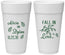 Personalized Wedding 24 oz Foam Cups - Fall In Love | 283