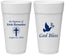 Personalized Baptism 24 oz Foam Cups - God Bless | 290005