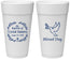 Personalized Baptism 24 oz Foam Cups - Blessed Day | 290006