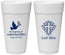 Personalized Baptism 24 oz Foam Cups - God Bless | 290007