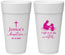Personalized Baptism 24 oz Foam Cups - I Left It In The Water | 290008