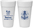 Personalized Wedding 24 oz Foam Cups - Lets Get Nauti | 292