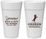 Personalized Wedding 24 oz Foam Cups - Got Hitched | 296