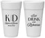 Personalized Rehearsal Dinner 24 oz Foam Cups - Eat Drink Rehearse | 30000