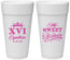 Personalized 16th Birthday 24 oz Foam Cups - Tiara | 300003