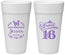 Personalized 16th Birthday 24 oz Foam Cups - Butterfly | 300005