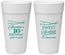 Personalized 16th Birthday 24 oz Foam Cups - String Lights | 300009