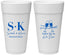 Personalized Rehearsal Dinner 24 oz Foam Cups - Before We Do We Dine | 30005