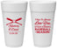 Personalized Wedding 24 oz Foam Cups - Baseball | 301