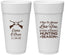 Personalized Wedding 24 oz Foam Cups - Hunting | 308
