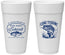 Personalized Memorial 24 oz Foam Cups - Gone Fishing | 310022