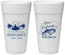 Personalized Memorial 24 oz Foam Cups - Gone Fishing | 310024