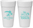 Personalized Wedding 24 oz Foam Cups - We Did It On The Beach | 317