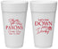 Personalized Derby Day 24 oz Foam Cups - Lets Get Down And Derby | 320000