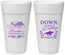 Personalized Derby Day 24 oz Foam Cups - Down And Derby | 320001