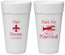 Personalized Wedding 24 oz Foam Cups - Crawfish Boil | 330