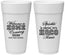 Personalized Homecoming 24 oz Foam Cups - Sparkle Shine Hoco Time | 330017