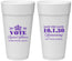 Personalized Homecoming 24 oz Foam Cups - Hoco Queen Vote | 330020