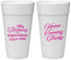 Personalized Homecoming 24 oz Foam Cups - Hoco Queen Vote | 330022
