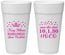 Personalized Homecoming 24 oz Foam Cups - Hoco Queen Vote | 330024