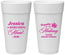 Personalized Homecoming 24 oz Foam Cups - Hoco Maid Vote | 330029