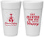 Personalized Wedding 24 oz Foam Cups - Crawfish Boil | 335