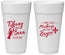 Personalized Wedding 24 oz Foam Cups - Crawfish Boil Mudbugs | 336