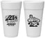 Personalized 21st Birthday 24 oz Foam Cups - Legal At Last Vegas | 340003