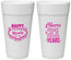 Personalized 21st Birthday 24 oz Foam Cups - Vegas | 340007