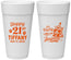 Personalized 21st Birthday 24 oz Foam Cups - Party Like An Animal Tiger | 340020