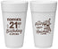 Personalized 21st Birthday 24 oz Foam Cups - Party Like An Animal Giraffe | 340022