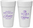 Personalized 21st Birthday 24 oz Foam Cups - Twenty One Years In The Making | 340023