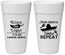 Personalized Wedding 24 oz Foam Cups - Fiesta Siesta Tequila Repeat | 344