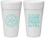 Personalized Wedding 24 oz Foam Cups - Sandy Feet Salty Kisses | 355
