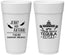 Personalized Wedding 24 oz Foam Cups - Fiesta Siesta Tequila Repeat | 369