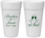 Personalized Wedding 24 oz Foam Cups - At Last | 382
