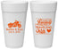 Personalized Wedding 24 oz Foam Cups - Journey Traveling With | 388