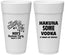 Personalized Bachelor Party 24 oz Foam Cups - Fiesta Mexican | 40004