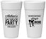 Personalized Bachelor Party 24 oz Foam Cups - Strip Club | 40006