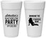 Personalized Bachelor Party 24 oz Foam Cups - Strip Club | 40017