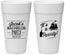Personalized Bachelor Party 24 oz Foam Cups - Boat | 40023