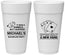 Personalized Bachelor Party 24 oz Foam Cups - Las Vegas | 40025