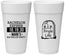 Personalized Bachelor Party 24 oz Foam Cups - Rip Single Life | 40028
