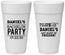 Personalized Bachelor Party 24 oz Foam Cups - Last Night Of Freedom | 40029
