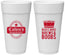 Personalized Bachelor Party 24 oz Foam Cups - Brews And Boobs | 40031