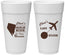 Personalized Bachelor Party 24 oz Foam Cups - Last Stand | 40034