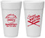 Personalized Bachelor Party 24 oz Foam Cups - Baseball | 40038